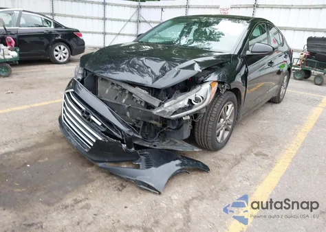 2018 Hyundai Elantra Sel из США, поврежденный, VIN 5NPD84LF3JH218925